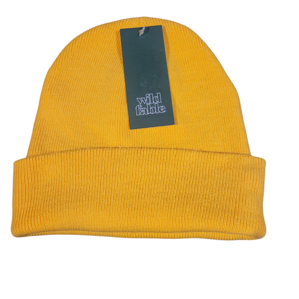 NWT Wild Fable orange winter hat, one size